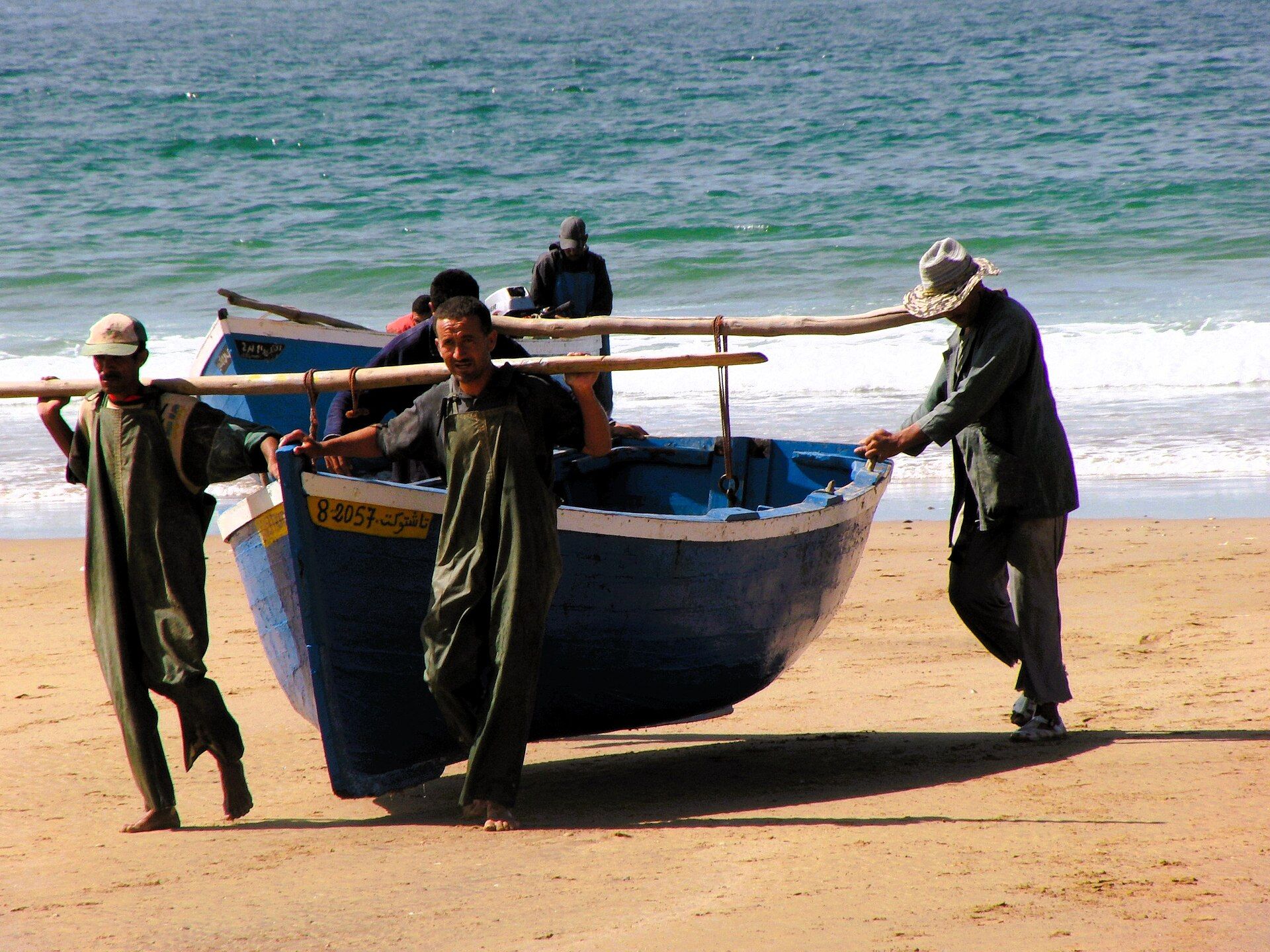 Plage d’Aghroud — site touristique près d’Agadir, région de Souss-Massa