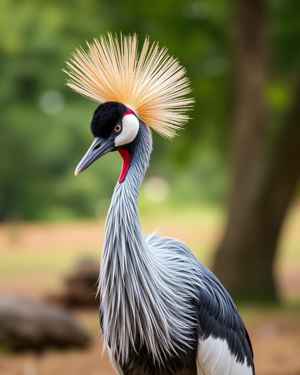 Grues couronnées